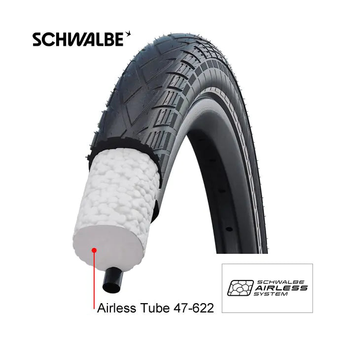Camera d'aria Schwalbe camera d'aria solida camera d'aria airless 47-622