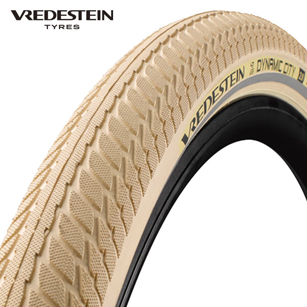 Vredestein outer tire Dynamic City 28 x 1.75 cream refl