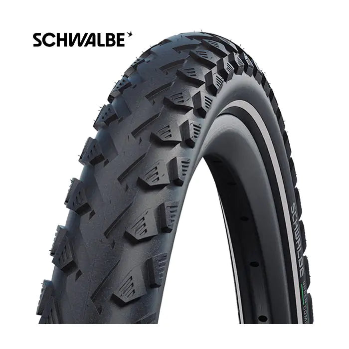Schwalbe Land Cruiser Punctureguard 26 x 2,00 50-559 - Schwarz mit Reflexion