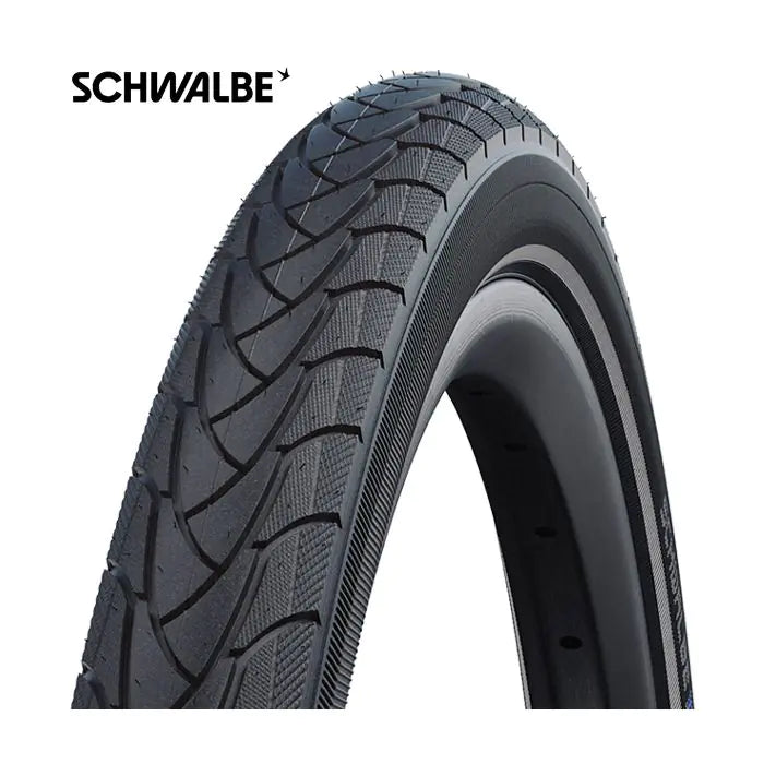 Schwalbe Marathon Plus - cablato - Addix - SmartGuard - 28x2.00 - Nero + Reflex