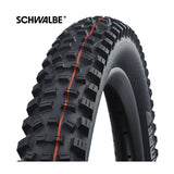 Foldningsbånd Schwalbe Hans Dampf Super Trail 29 x 2,35 60-622 mm - Sort