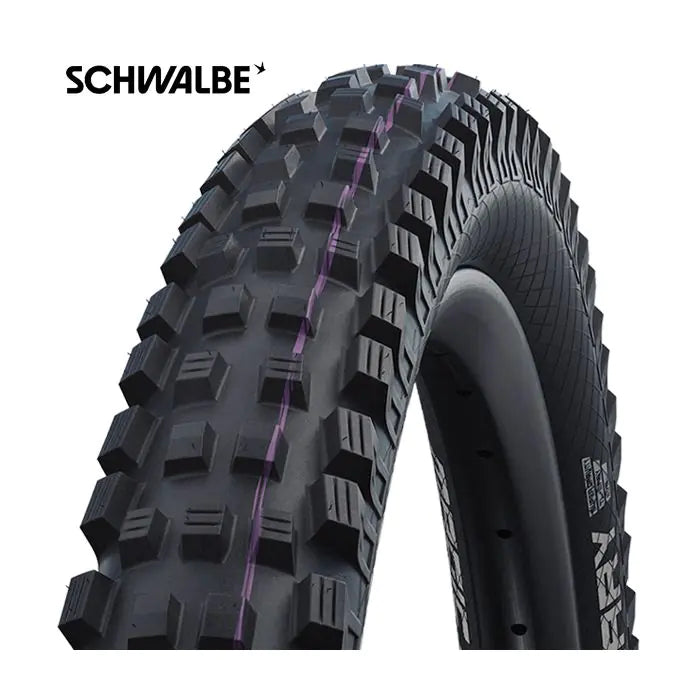 Foldningsband Schwalbe Magic Mary Super Downhill 29 X 2,40 62-622 mm - Sort