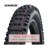 Schwalbe eddy current front - tle - addix soft - super trail - 27.5x2.80 - black