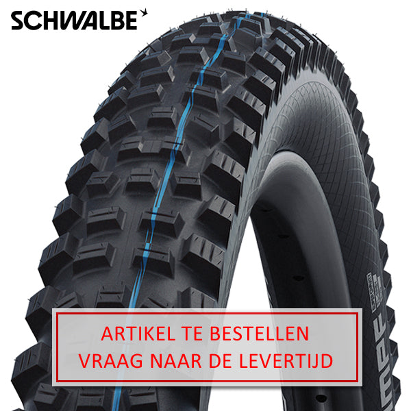 Schwalbe hans dampf - tle - addix speedgrip - super trail - 27.5x2.80 - black