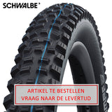 Schwalbe hans dampf - tle - addix speedgrip - super trail - 27.5x2.80 - black