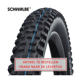 Schwalbe hans dampf - tle - addix speedgrip - super trail - 27.5x2.80 - black