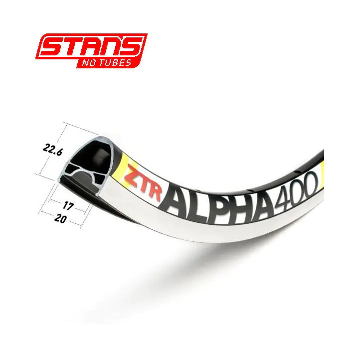 Stans notubes velg alpha 400 20h snt