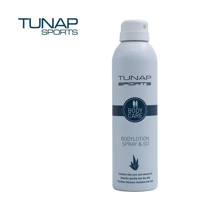 Tunap Sports Bodylotion Spray and Go 200 ml (Packung = 12 Stück)