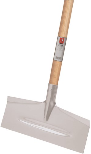 Idealspaten-bredt lopata na sníh stříbrná.180x500 s ks - 40010201 - 40010201