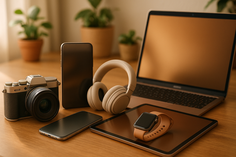 iets vriendelijker, dus bijv ook een camera ofzo