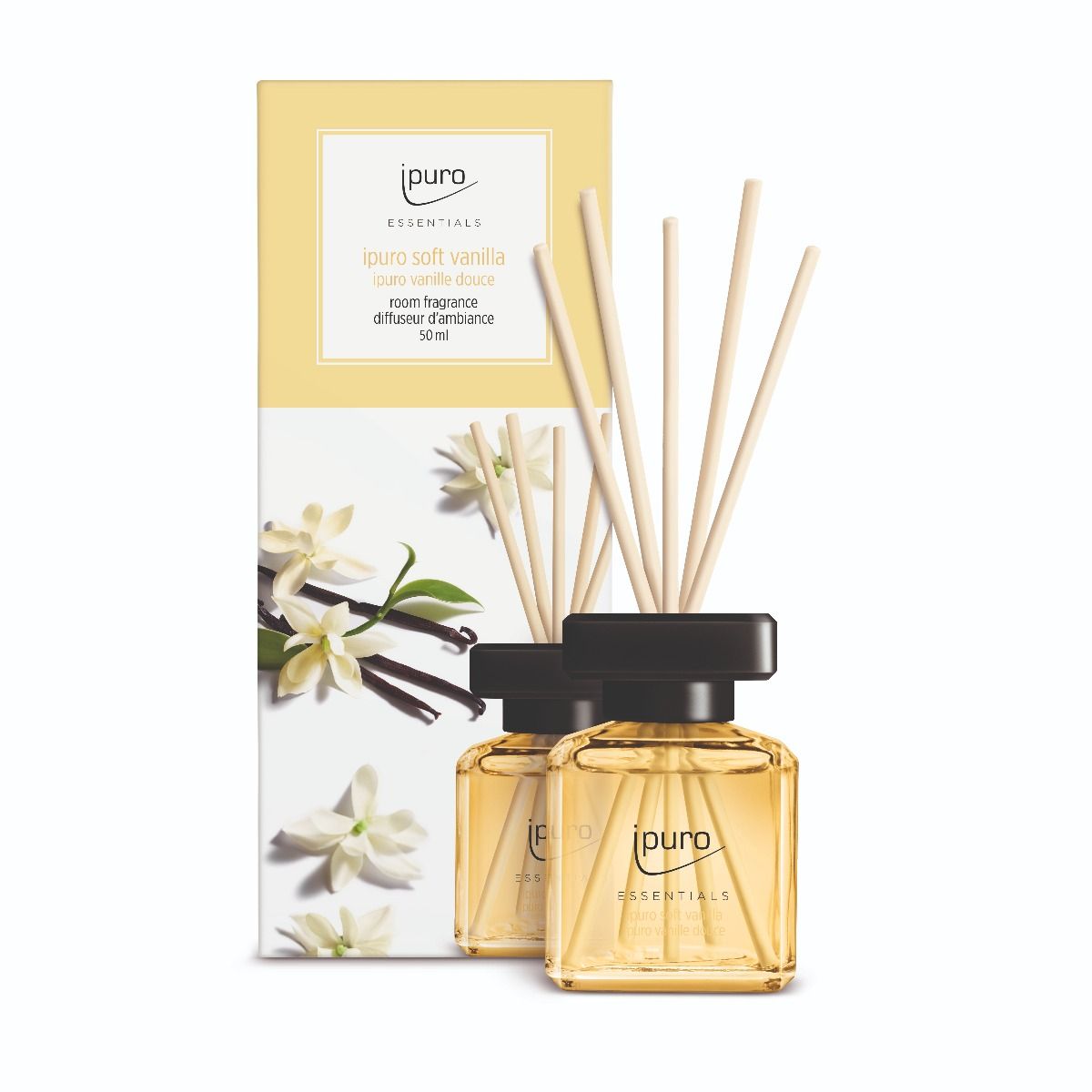 Ipuro fragrance diffuser soft vanilla 50 ml
