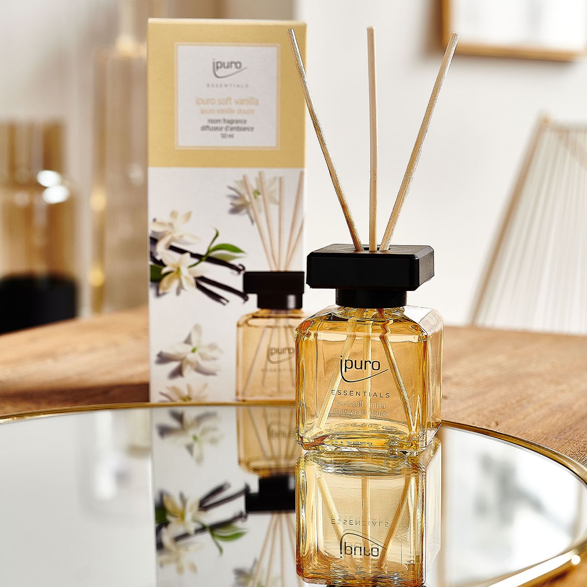 Ipuro fragrance diffuser soft vanilla 50 ml