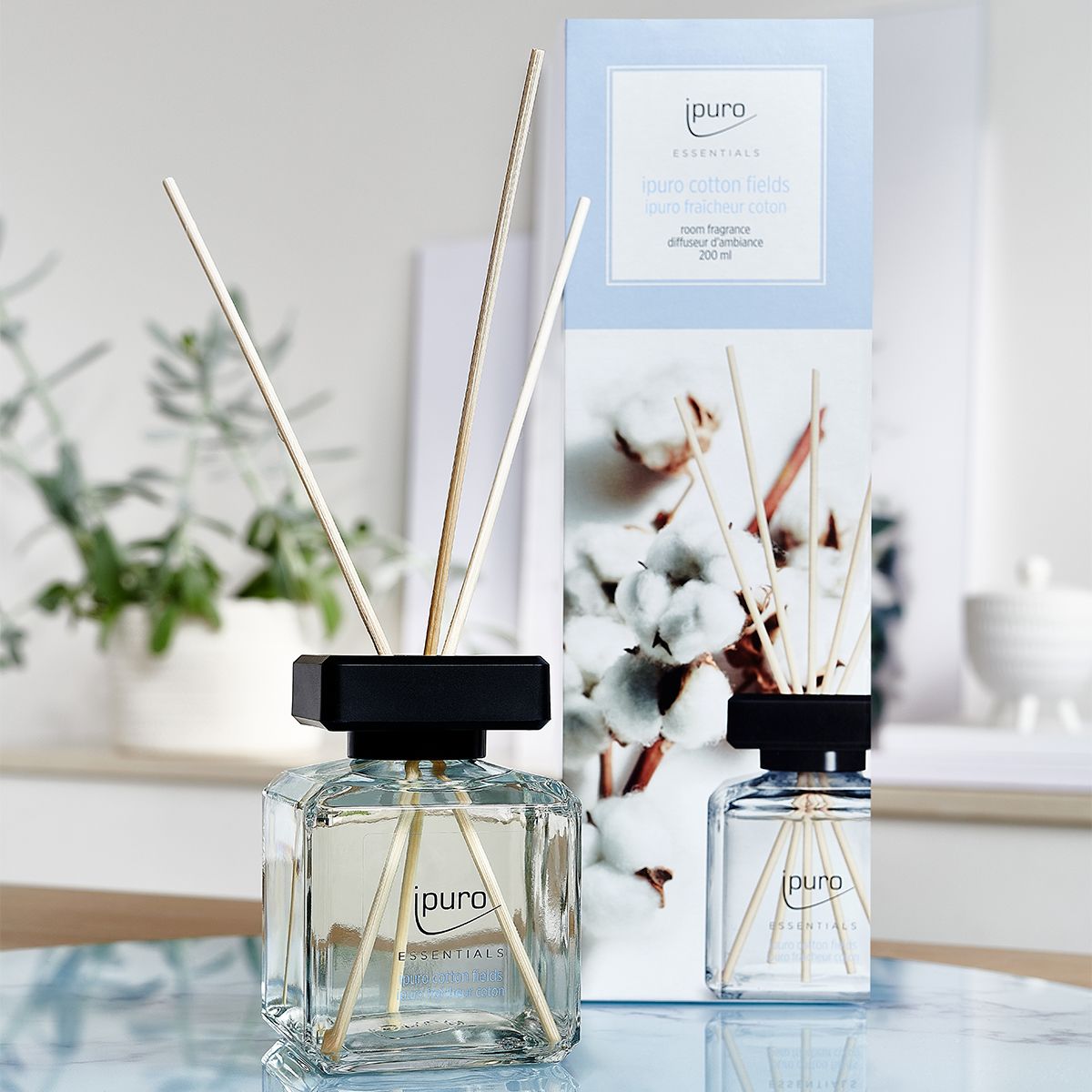 Ipuro duftspreder bomuldsfelter 200 ml