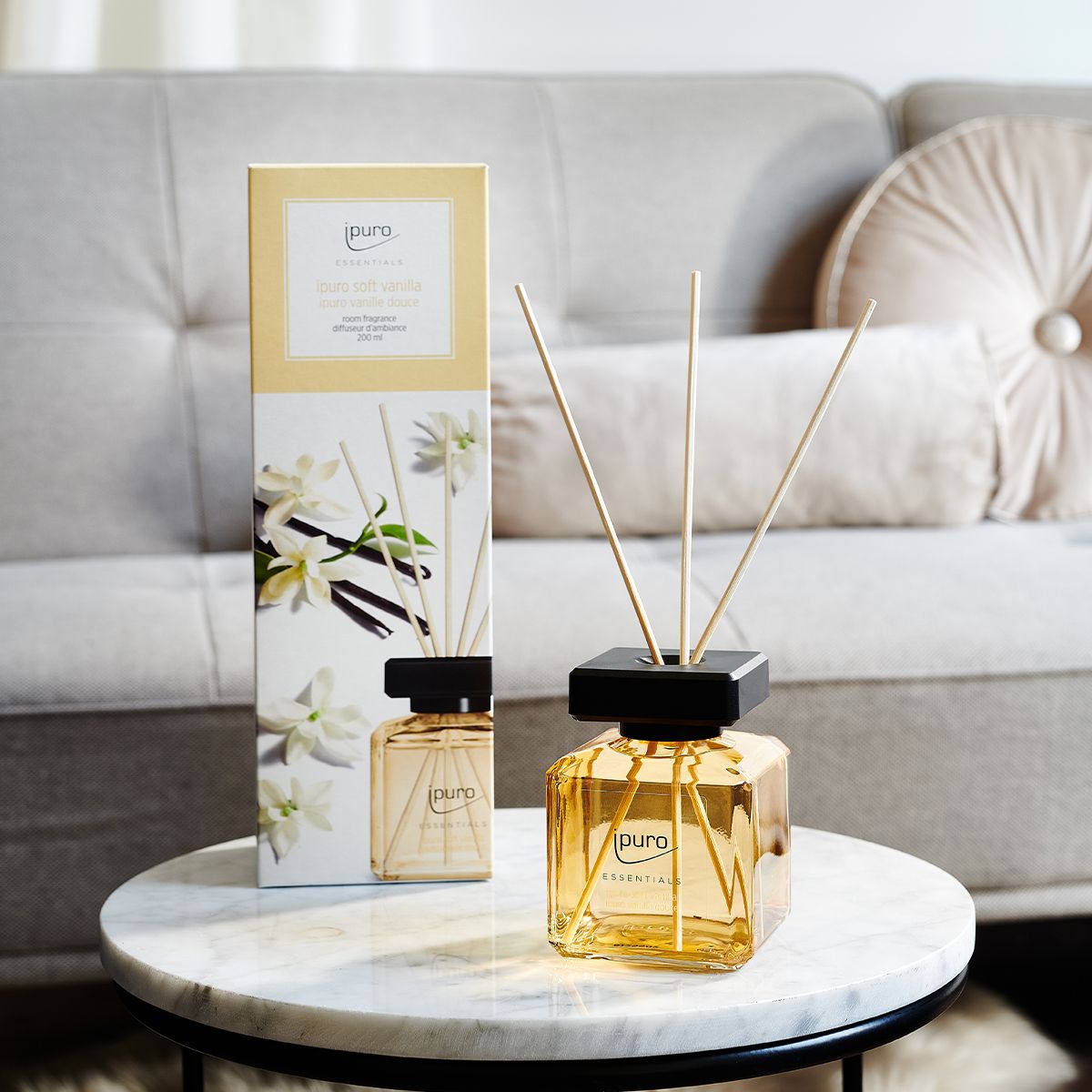 Ipuro fragrance diffuser soft vanilla 200 ml