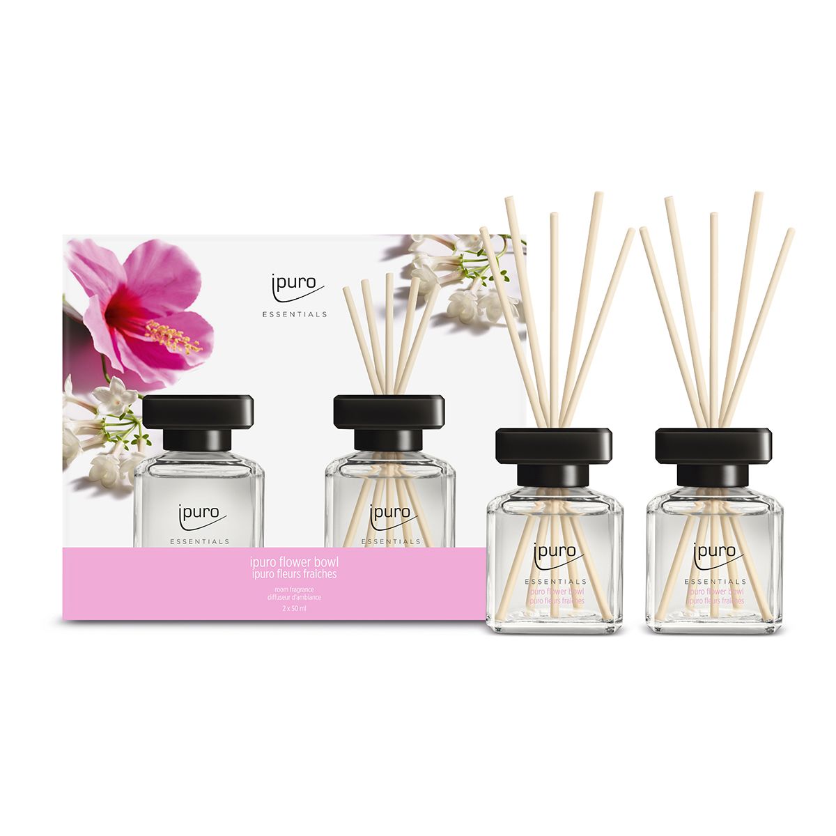 Ipuro fragrance diffuser flower bowl 2 x 50 ml