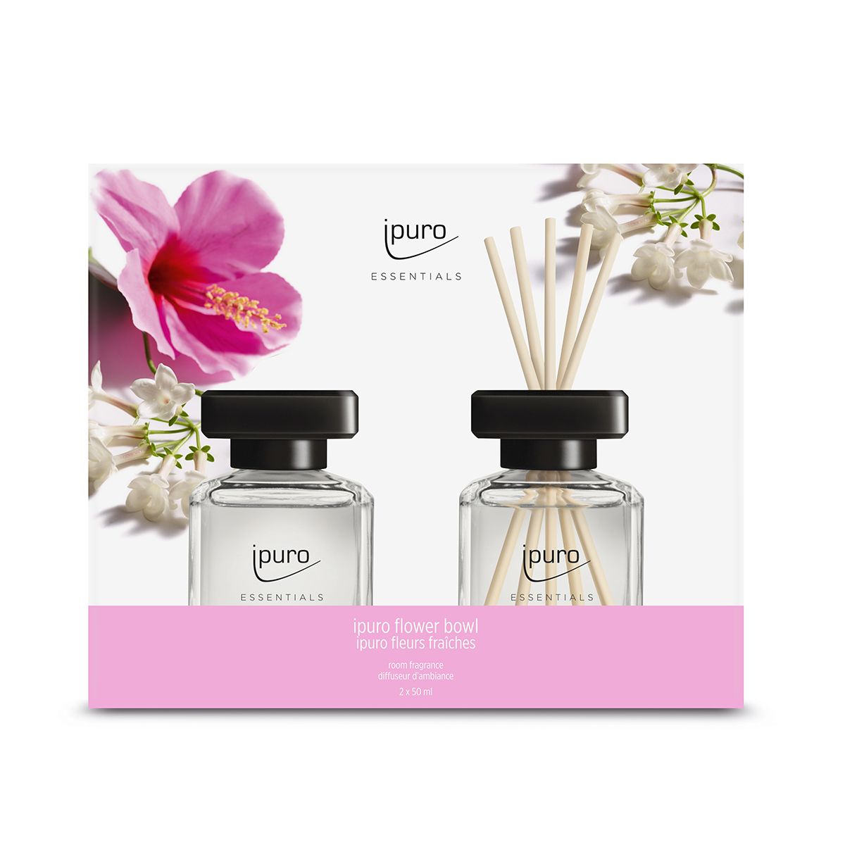 Ipuro fragrance diffuser flower bowl 2 x 50 ml