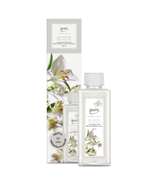 Ipuro fragrance diffuser refill white lily 200ml