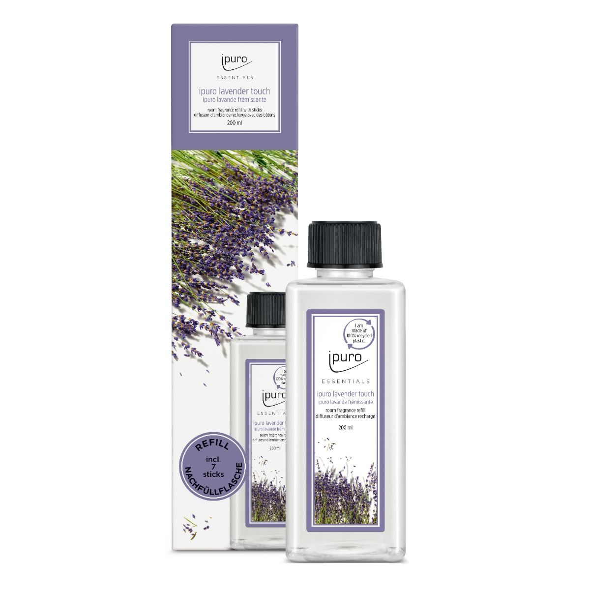 Ipuro fragrance diffuser refill lavender touch 200ml