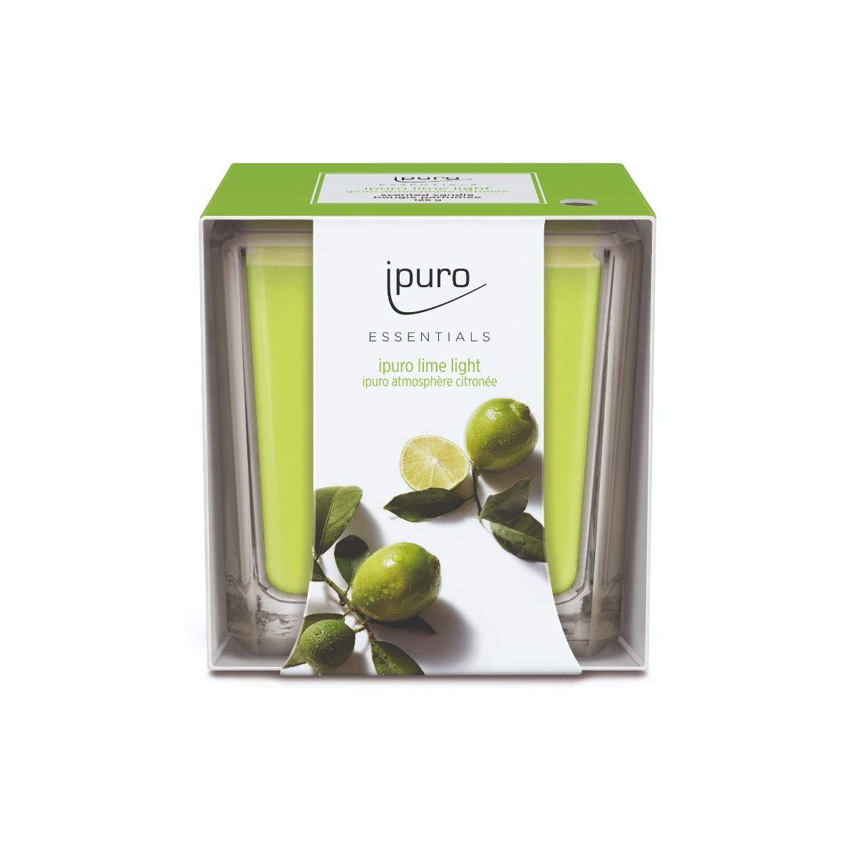 Ipuro Duftkerze Limettenlicht 125gr.