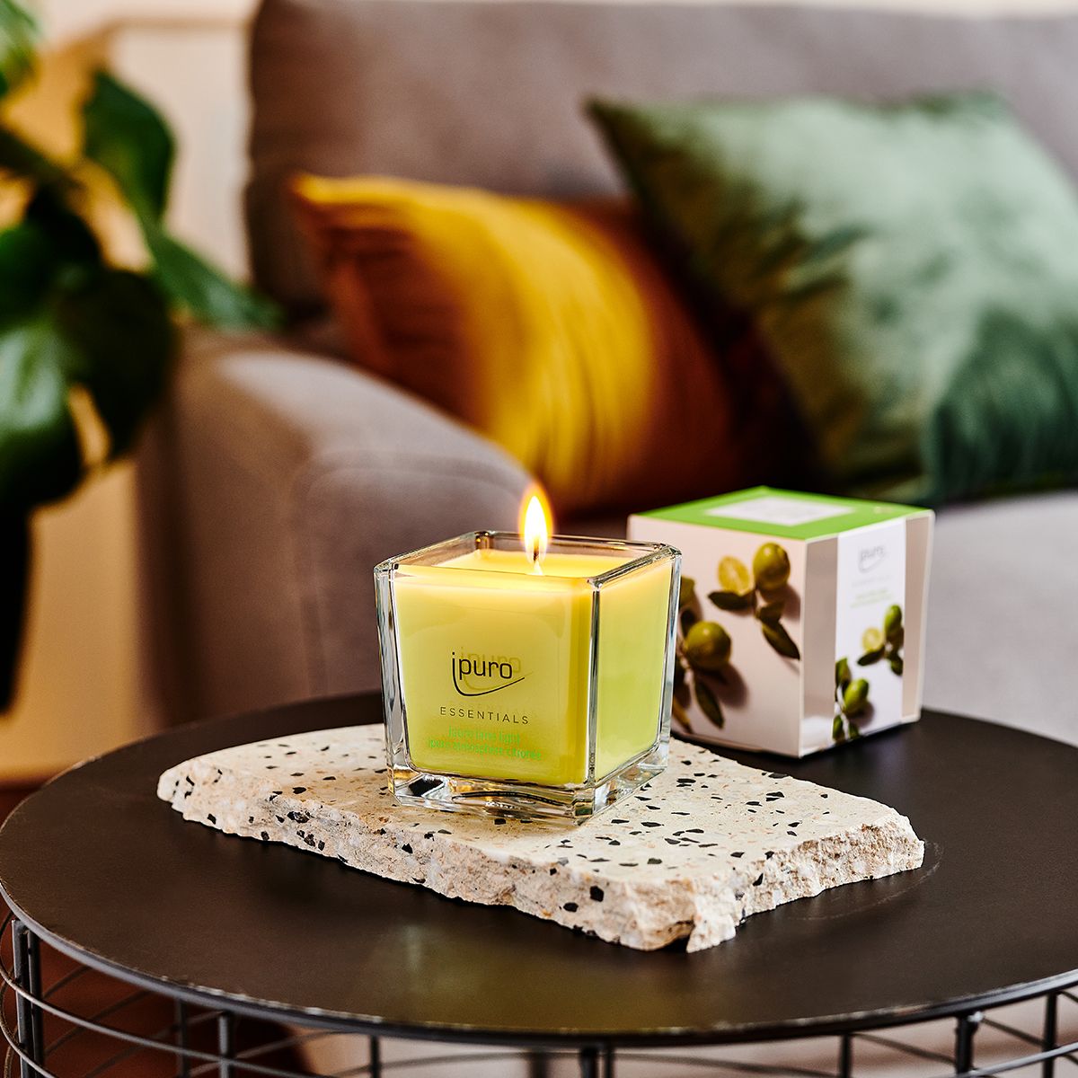 Ipuro scented candle lime light 125gr.