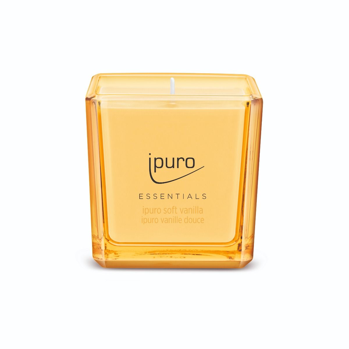 Vela perfumada Ipuro baunilha suave 125gr.