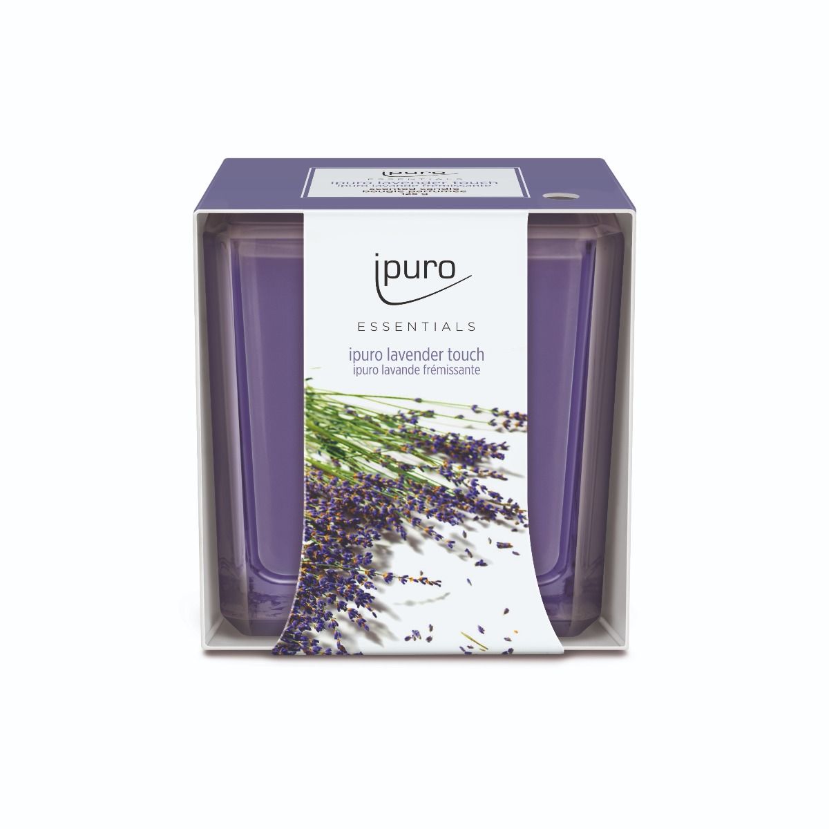 Ipuro vela perfumada toque lavanda 125gr.