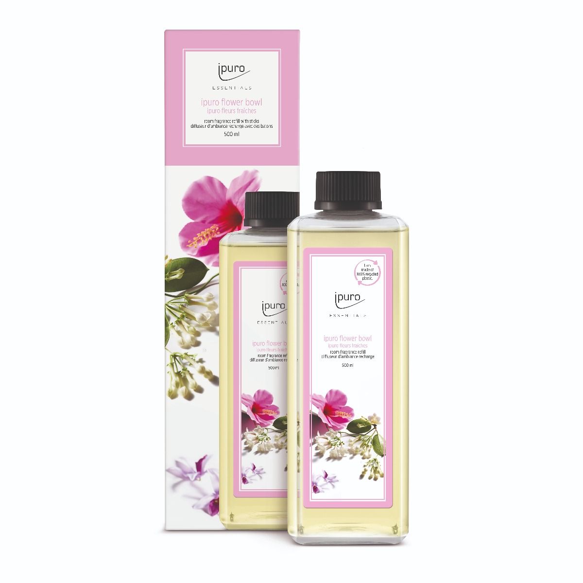 Ipuro difusor de fragancias recambio flor bol 500ml