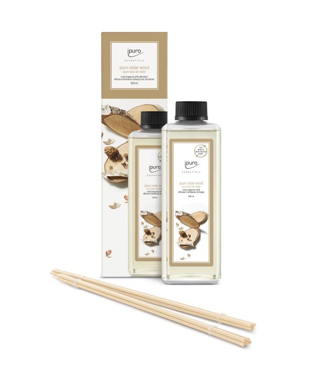 Ipuro fragrance diffuser refill cedar wood 500ml
