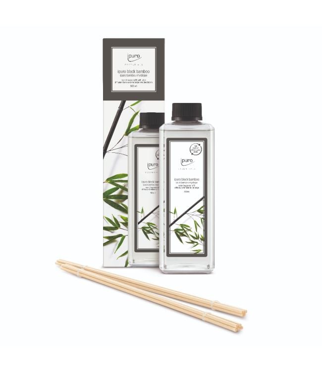 Ipuro geurdiffuser recarga negro bambú 500ml