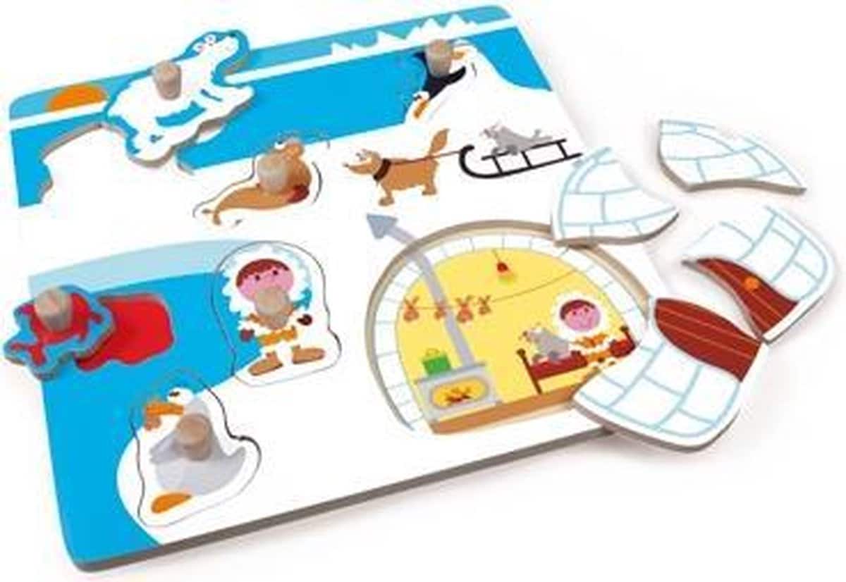 Van der Doelen Scratch Wooden Puzzle s iglo