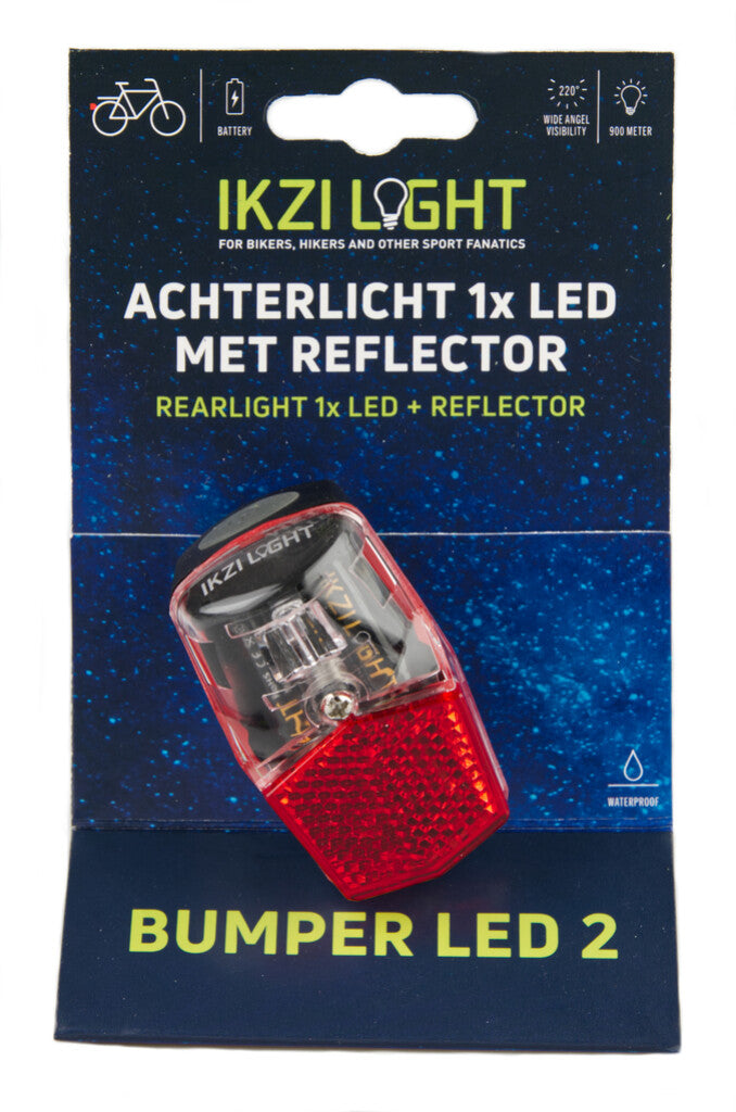 Ikzi light achterlicht spatbord met e-keur