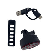 Ikzilight rear light mr x with 4014 led, usb rechargeable