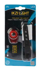 Ikzilight bakljus runda16 m COB LED -ring, USB laddningsbar