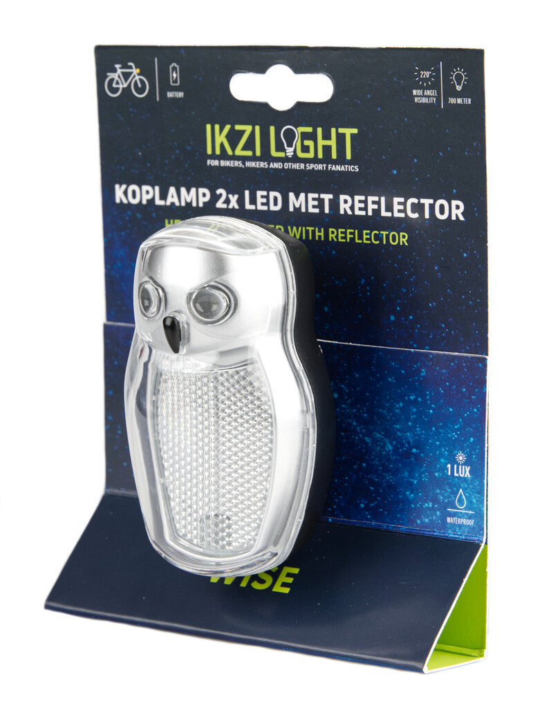 Scheinwerferreflektorkronenschraube Bestätigung 2x LED Weiß