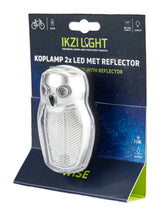 Scheinwerferreflektorkronenschraube Bestätigung 2x LED Weiß