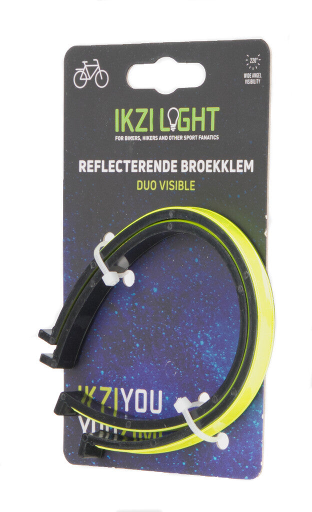 IKZI Reflective trousers clips IkziLight Duo Visible set of 2 pieces