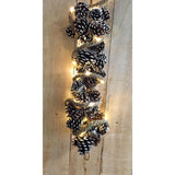 Naturel collections jute touw met 20 led 100cmx1.2cm