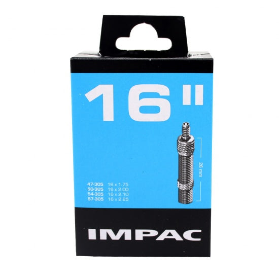 IMPAC Wewnętrzna rurka (przez Schwalbe) DV16 16x1,75 2.35 ETRO 47 57-305, zawór: Blitz Holland 26 mm
