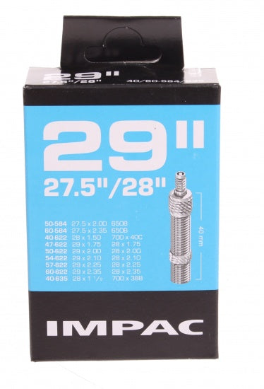 IMPAC (Schwalbe) Notranja cev DV19 28 29 palcev 40 60-622 635 40 mm
