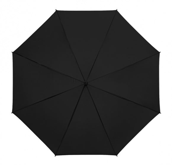 Impliva Golfparaplu Windproof 125 cm Polyester Black