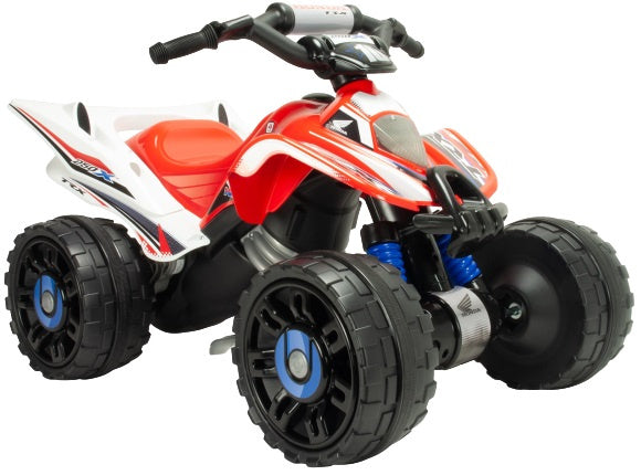 Injusa ATV électrique Kinderquad 12V rouge blanc