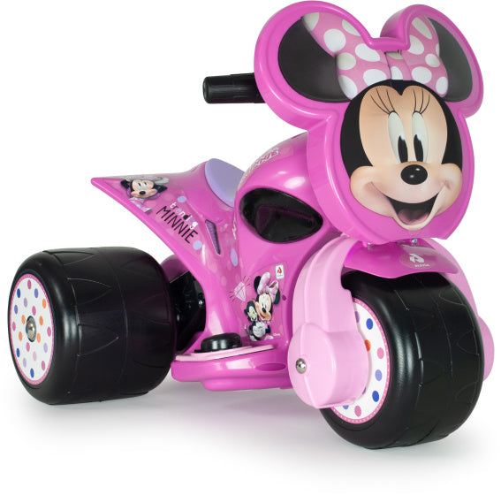 Injusa Minnie Mouse Samurai Trimoto Battery Vehicle 6V Pink