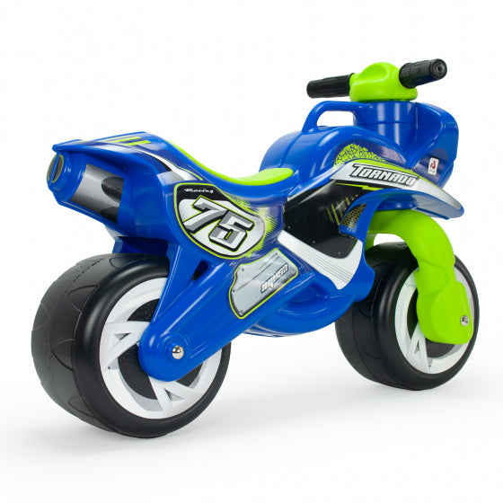 Tundra injusa che esegue i motori ragazzi 69 cm blu verde