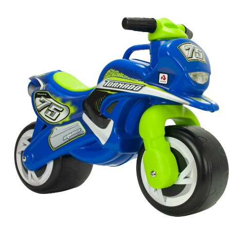 Tundra injusa che esegue i motori ragazzi 69 cm blu verde