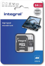 Enzo integral micro sd geheugenkaart v30 64gb - 9500405