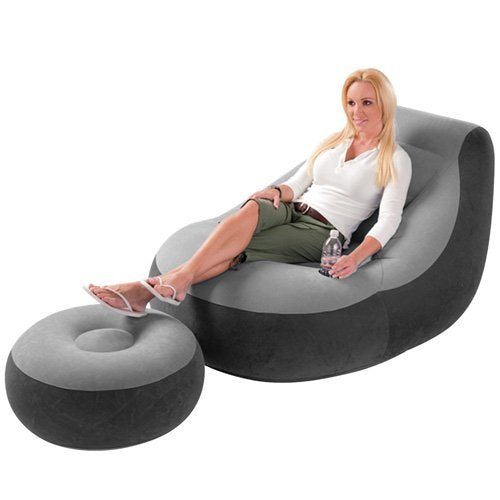 Intex ultra lounge chair with ottoman