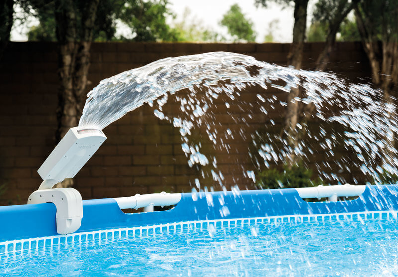 Multicolor -LED -Pool -Sprühgerät intex