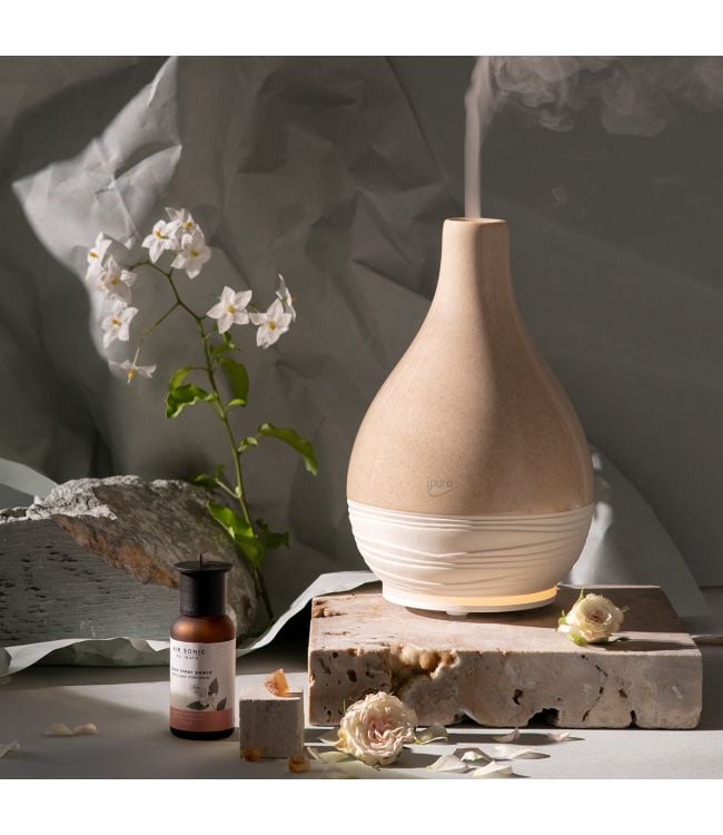 Ipuro air sonic aroma vase beige