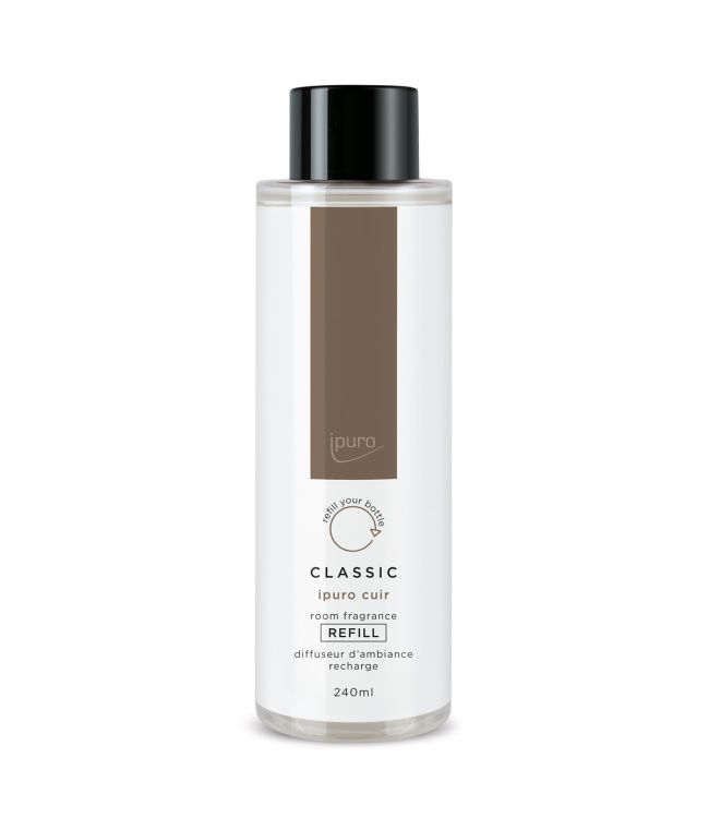 Ipuro Geurdiffuser Refill Cuir 240ml