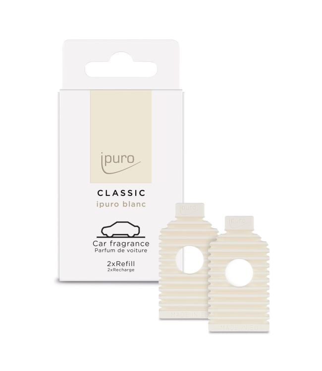 Ipuro car line blanc refill 2 x 9gr